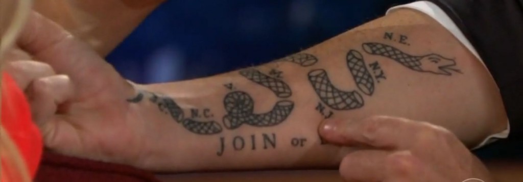 JOIN or DIE – Craig Ferguson’s tattoo