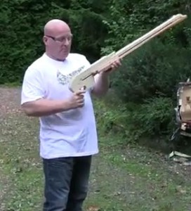 Pump Action Slingshot Crossbow