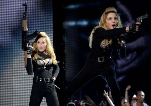 Outrage Over Madonna Using Guns For Shock Value In Colorado