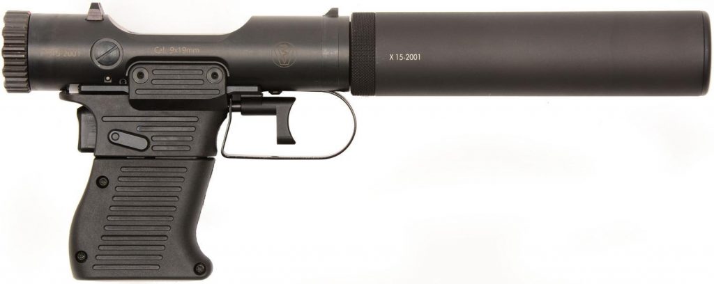 suppressed 9mm ar pistol